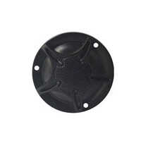 Rp-102c Round Piezo Tweeter - Durable Material, Size 85x35 Mm, Black Finish | Wide Frequency Range 3-20 Khz, Power Handling 75/150 W