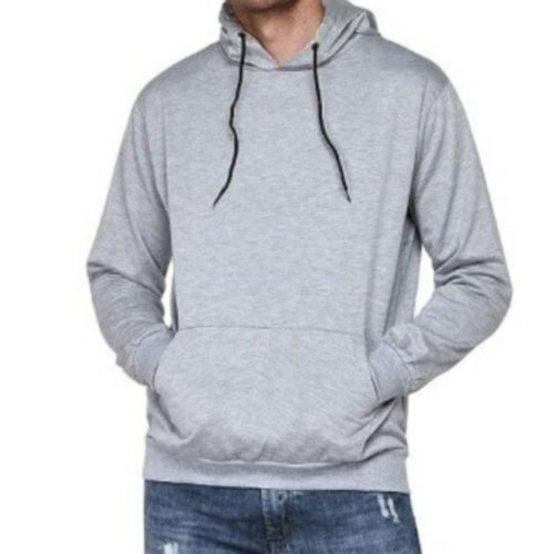 Full Sleeve Cotton Mens Plain Pullover Hoodies