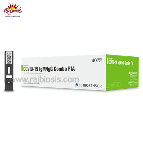 STANDARD F COVID-19 IgM/IgG Combo FIA test kit