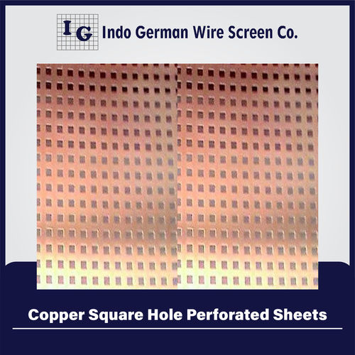 Copper Perforated Sheets