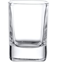 Smartserve VodkaTequila Square Shot Glass Set of 6 75ml Gift Box