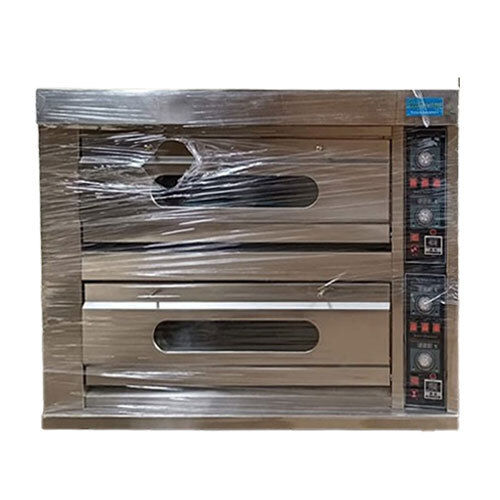 Stainless Steel Double Deck Ovens