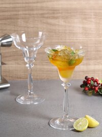 Margarita Glass Set of 2 185 ML Bohemia Crystal Angela Non Lead Crystal Glass