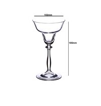 Margarita Glass Set of 2 185 ML Bohemia Crystal Angela Non Lead Crystal Glass