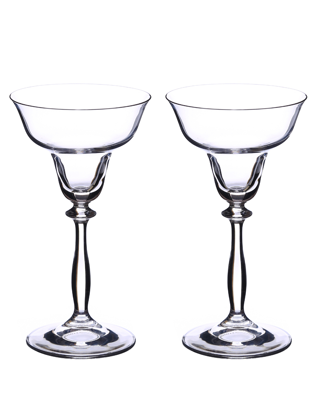 Margarita Glass Set of 2 185 ML Bohemia Crystal Angela Non Lead Crystal Glass