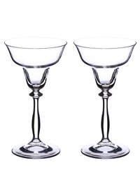 Margarita Glass Set of 2 185 ML Bohemia Crystal Angela Non Lead Crystal Glass