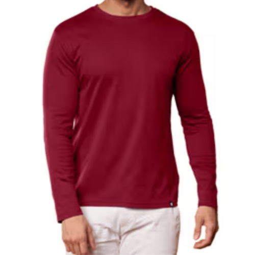Supima Cotton Full Sleeve T-shirt For Mens at INR in