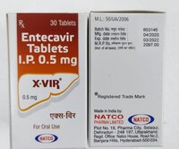 X-VIR ENTECAVIR 1 MG TABLETS