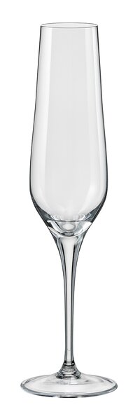 bohemia-crystal Tall Rebecca Champagne Flutes Glass Set 195ml Set of 6