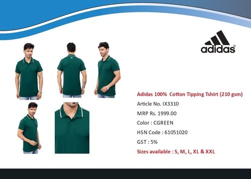 Adidas cotton polo t-shirt