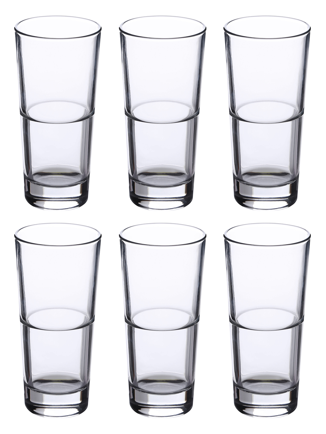 Uniglass Oxford Highball WaterJuiceMocktailVodkaCocktail Glass Set 330 ML
