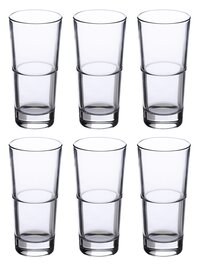 Uniglass Oxford Highball WaterJuiceMocktailVodkaCocktail Glass Set 330 ML