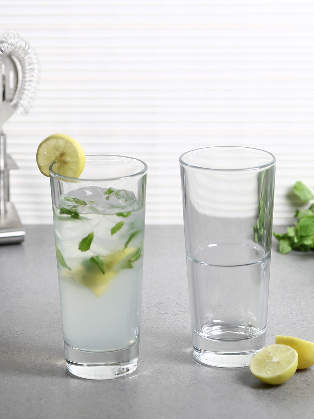 Uniglass Oxford Highball WaterJuiceMocktailVodkaCocktail Glass Set 330 ML