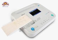 Bpl Ecg Machine - Lcd Screen, 25x30 Cm Dimensions, 5kg Weight | Fast Print Speed, Ac Adapter Powered, Thermal Paper Usage For Cardiac Diagnosis