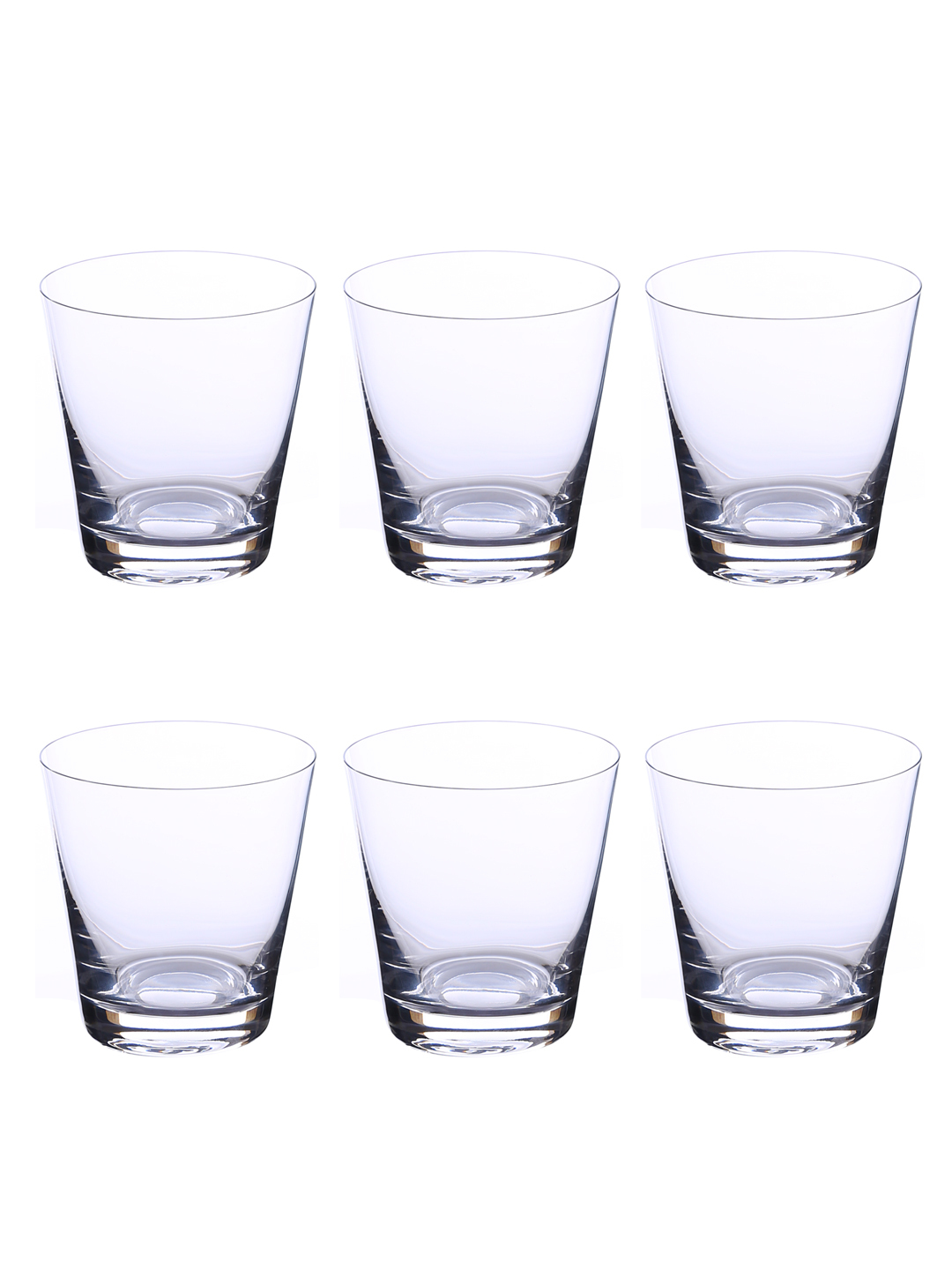 Bohemia Crystal Jive Whiskey Glass 330ml Set of 6 Transparent
