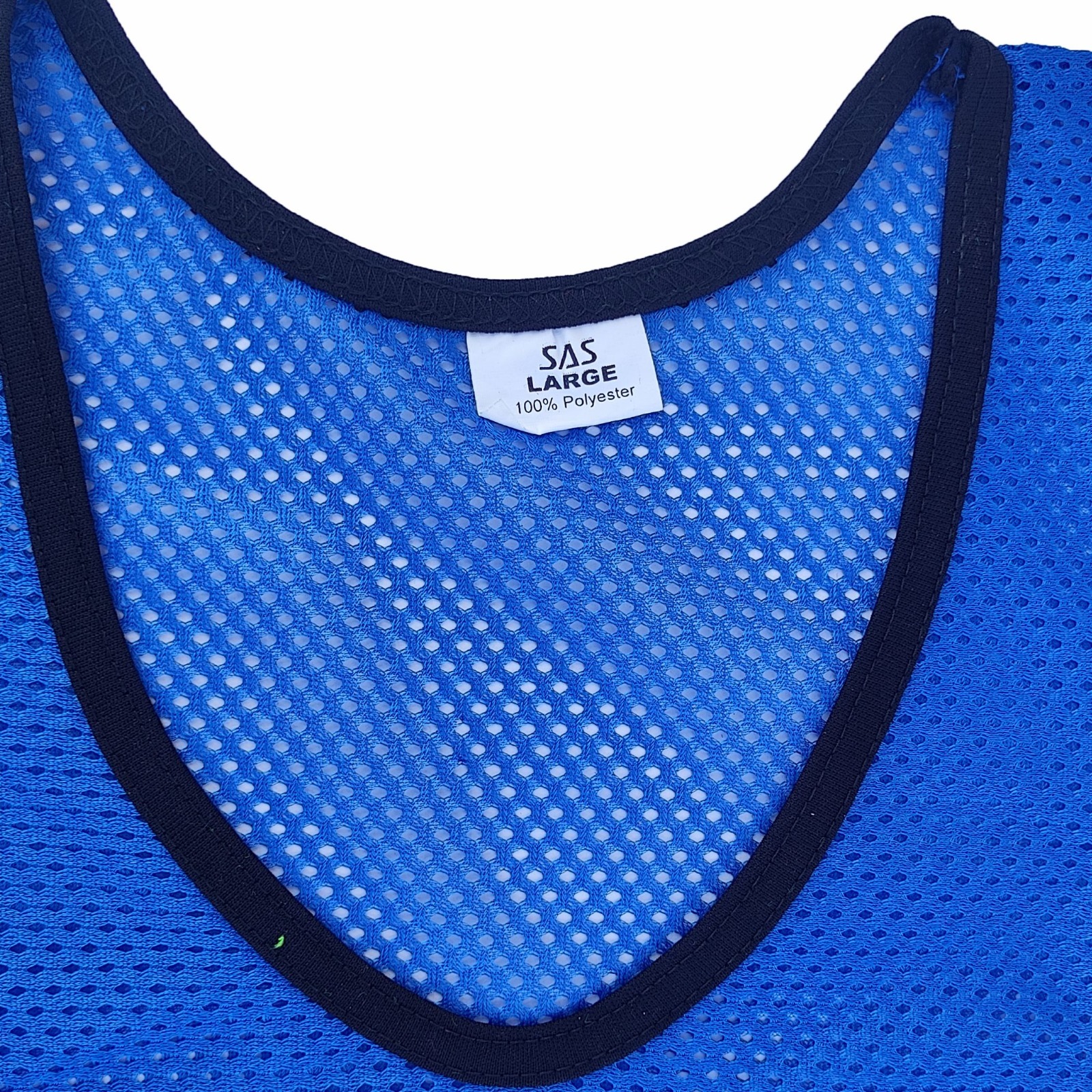 SAS SPORTS 1 to 12 Numbered Training Bibs Blue L