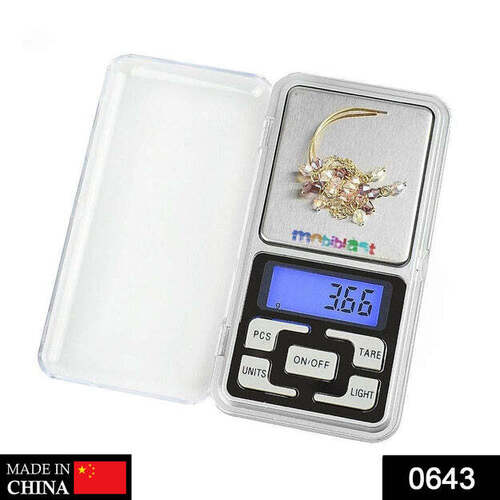 MULTIPURPOSE (MH-200) LCD SCREEN DIGITAL ELECTRONIC PORTABLE MINI POCKET SCALE(WEIGHING SCALE) 200G (0643)