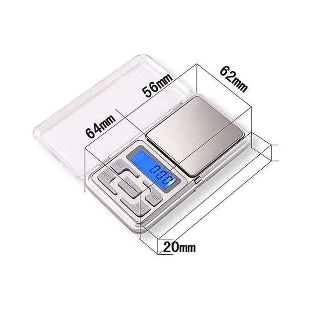 MULTIPURPOSE (MH-200) LCD SCREEN DIGITAL ELECTRONIC PORTABLE MINI POCKET SCALE(WEIGHING SCALE) 200G (0643)