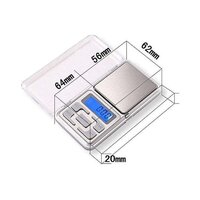 MULTIPURPOSE (MH-200) LCD SCREEN DIGITAL ELECTRONIC PORTABLE MINI POCKET SCALE(WEIGHING SCALE) 200G (0643)