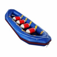 Inflatable Raft Boat - Color: Blue/white
