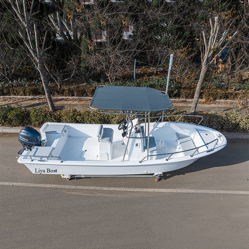 Liya 10 persons fiberglass boat 25ft outboard motor fishing boat