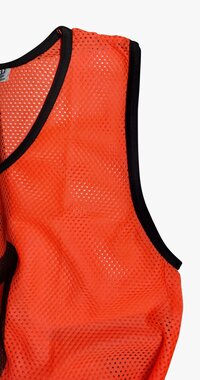 SAS SPORTS 1 to 12 Numbered Training Bibs Orange M