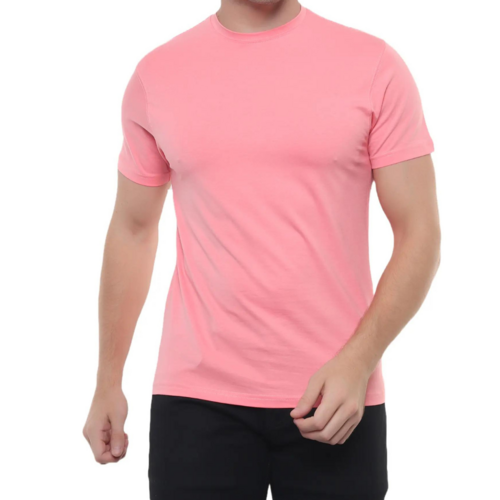 Cotton Lycra T Shirt For Mens