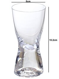 Bohemia Crystal Samba Shot Glass Set 70 ML Set of 6 pcs