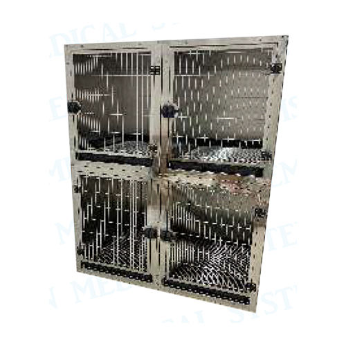 Veterinary Icu Stainless Steel - Size: Size S- 19L X 18W X 21H Inches