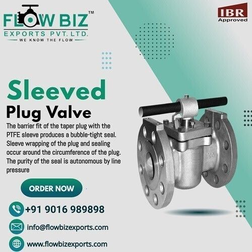 Sleeved Plug Valves Manufacturer in Pune