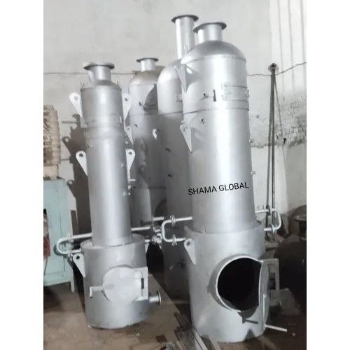 Silver Wood Fired Vertical Steam Boilers