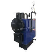 Recycle Wood Fire Boiler - Metal, Up To 500 Kg/hr, Blue | Eco-friendly, Automatic, Medium Pressure, High Efficiency