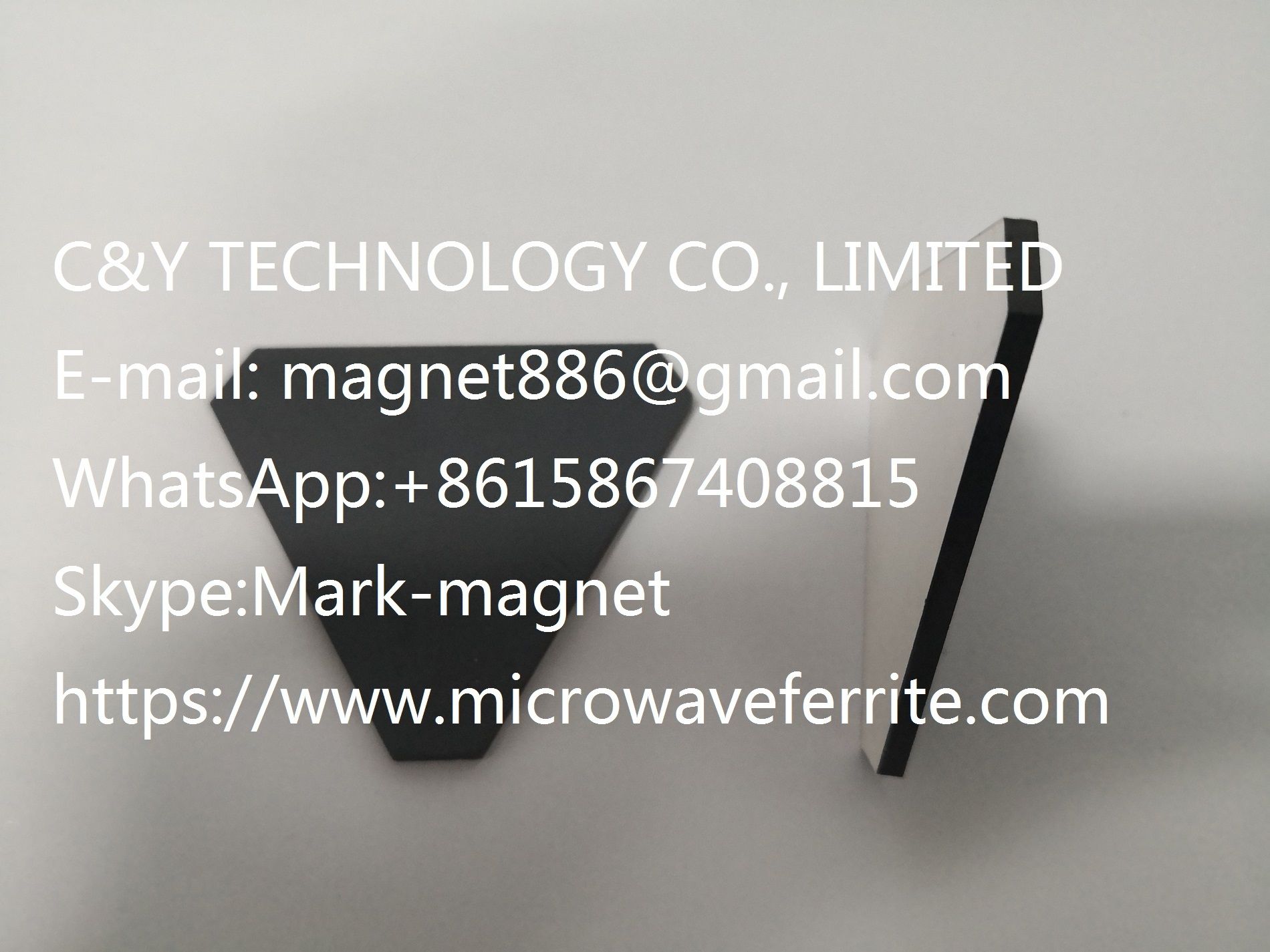 YIG Microwave ferrite Narrow Line Width Yttrium Iron Garnets  Ca V Doped