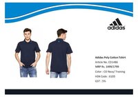 Adidas cotton poly t-shirt