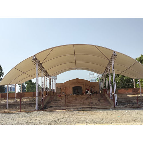 PVC Coated Car Parking Tensile Structure