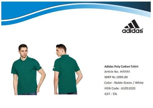 Adidas t-shirt tipping poly