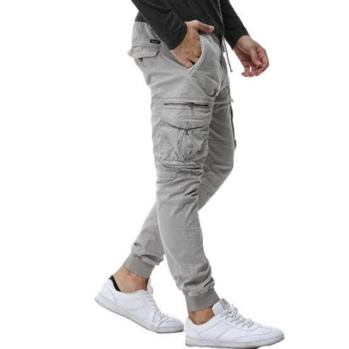 Cotton Mens Plain Stretchable Jogger Pant