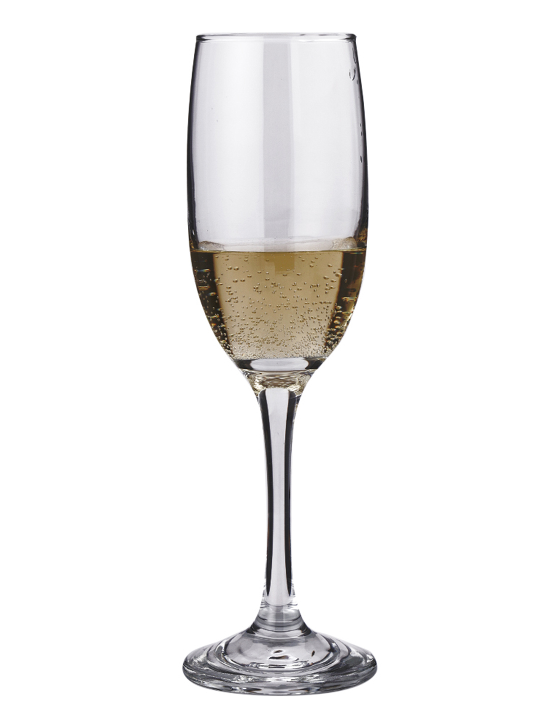 Smartserve Superior Champagne Flutes Glass Set 185ml Set of 6 Clear