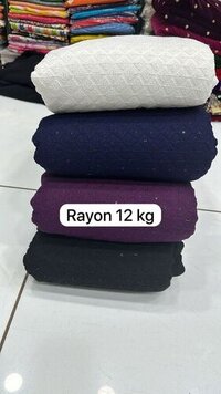 RAYON EMBROIDERY FABRIC - 58 Inch Width, Multicolor, Smooth Texture | Quick Dry, Washable, Ideal for Suits, Sarees, Kurti, and Dresses