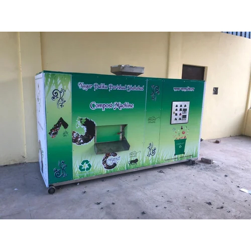 Semi Automatic Organic Waste Compost Machine