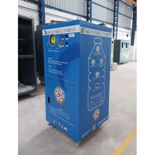 Automatic Floor Mounted PET Bottle Shredder Machine