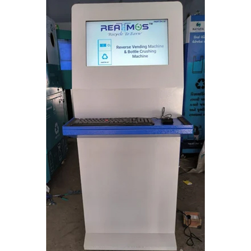 Touch Screen MS Powder Coated 220V Floor Stand Kiosk