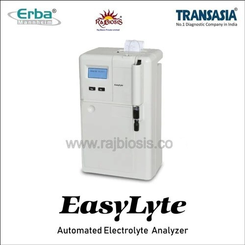 Transasia Easylyte Automated Electrolyte Analyzer - Color: White