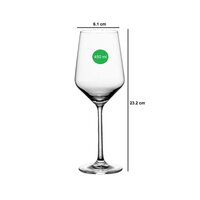 Smartserve Crystal Red Wine Glass Set of 6 450ml Gift Set