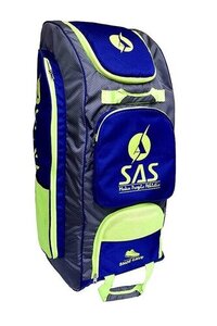 SAS Sports Cricket Pro Wheel KIT Bag (Blue)-Senior