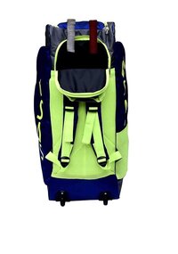 SAS Sports Cricket Pro Wheel KIT Bag (Blue)-Senior