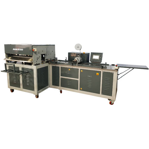 Fully Automatic Notebook Making Machine With Notebook Size Length A4 two copies