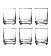 Smartserve Crystal Whiskey Glass Set of 6 300ml  Gift Box