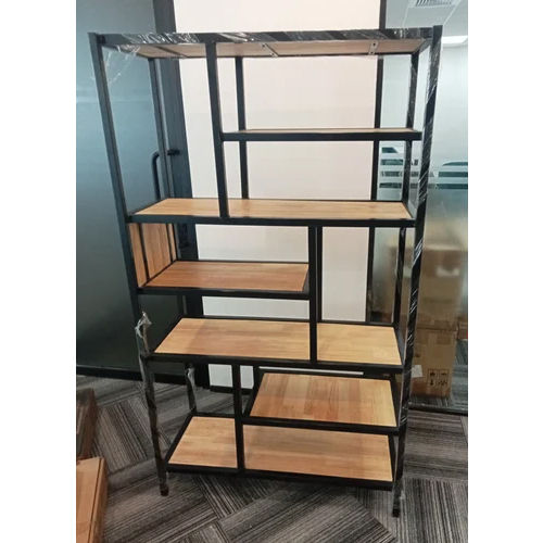 Display Iron And Wooden Rack