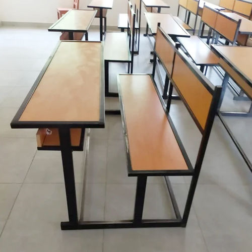 Iron School Benches And Desks Design: Frame